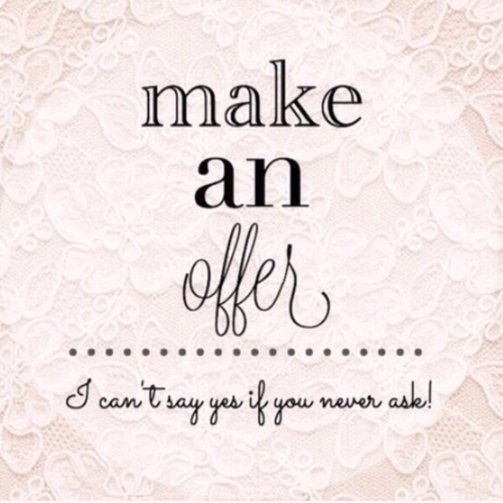 All prices are negotiable!